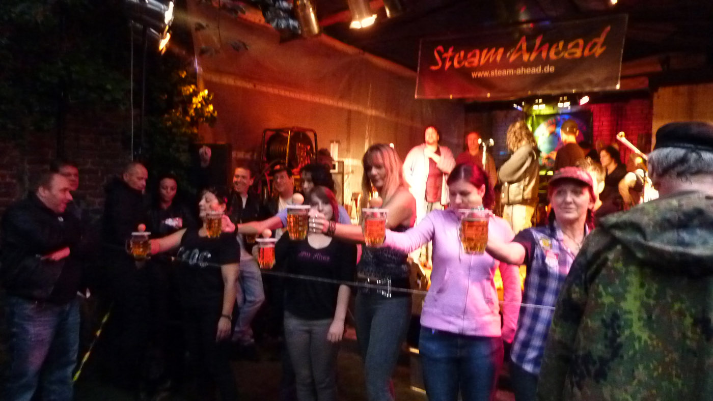 Die Trinkspiele sind eröffnet